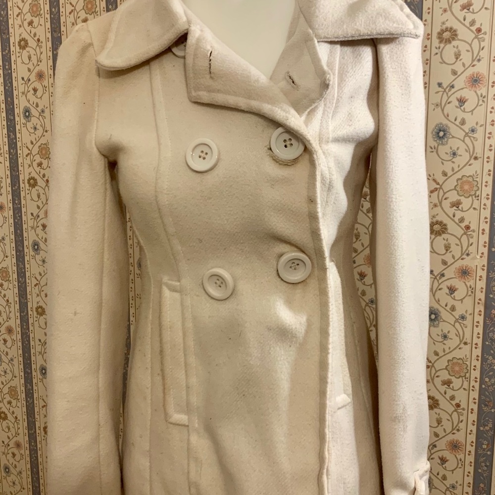 Cream coat